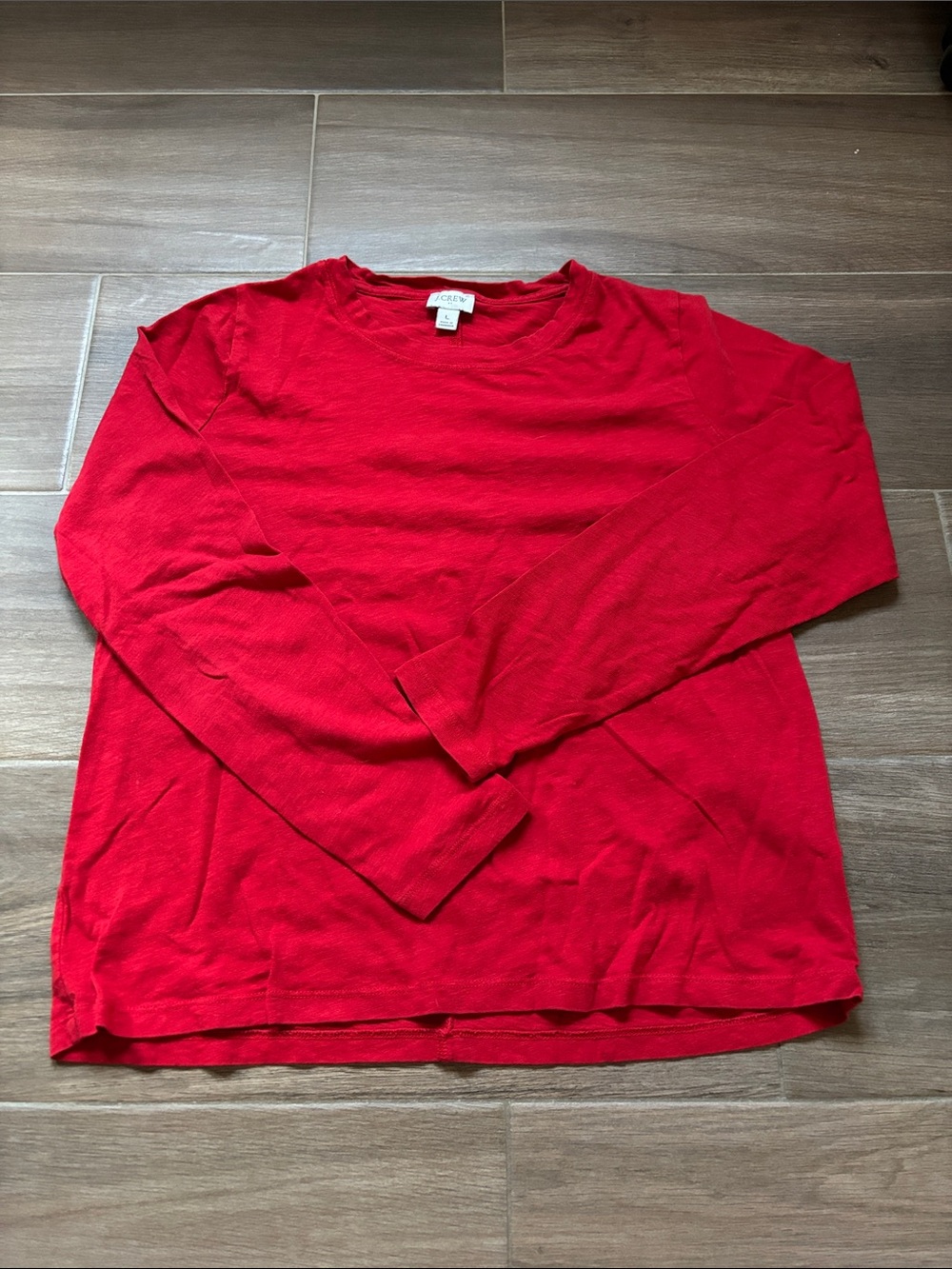 J Crew Women’s Long Sleeve Crewneck Top